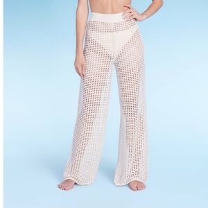 Women's Pull-On Cover Up Pants - Shade & Shore Cream XL